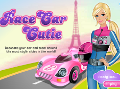 girl car games barbie